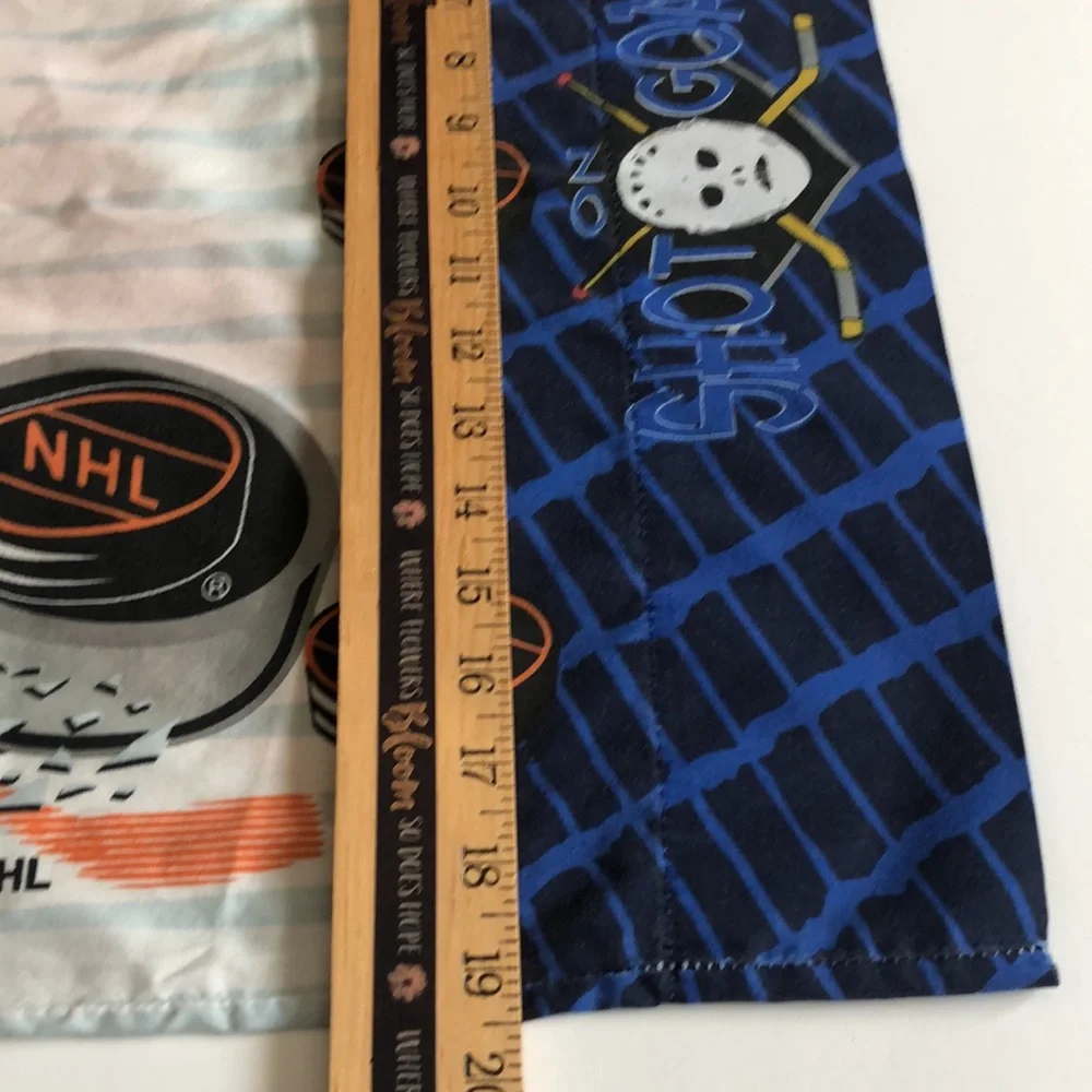 NHL Hockey player pillowcase retro nhl vintage NHL PILLOWCASES VINTAGE Set of 3